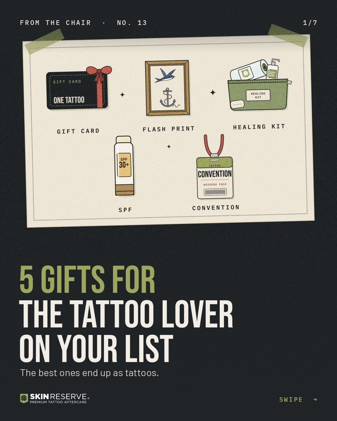 Cover: 5 gifts for the tattoo lover on your list. The best ones end up as tattoos